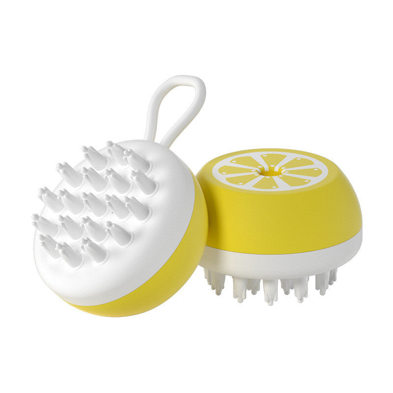 Pet Dog Cat Bath Brush 2-in-1 Pet SPA Massage Comb Soft Silicone Pet Shower Hair Grooming Cmob Dog Cleaning Tool Pets Supplies - Pawradise Pets Store
