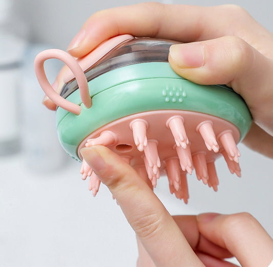 New 2 In 1 Pet Cat Dog Cleaning Bathing Massage Shampoo Soap Dispensing Grooming Brush Pets Supplies - Pawradise Pets Store 
